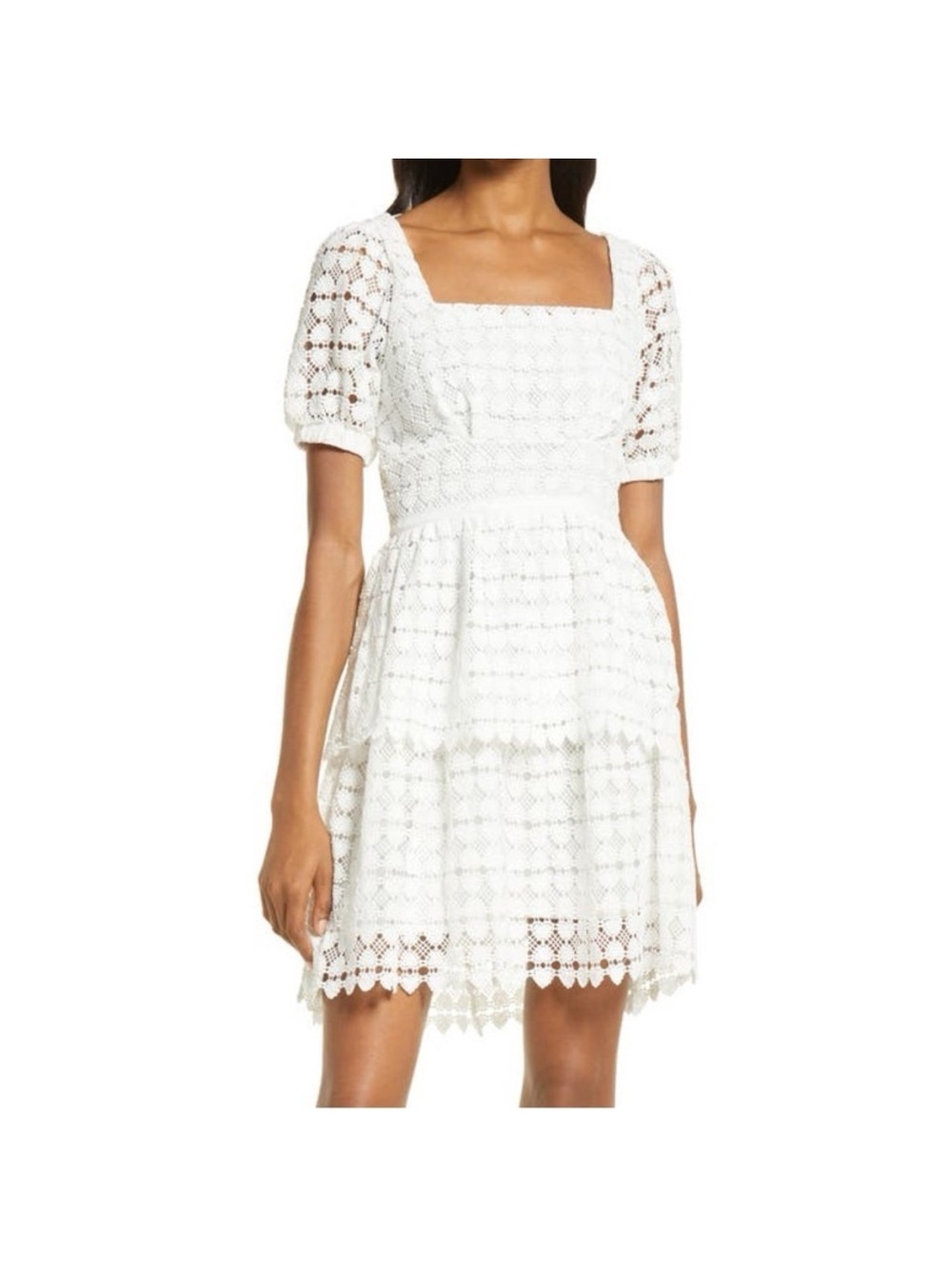 Amylynn Marina Mini Dress in White